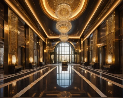 art deco,amanresorts,luxury bathroom,luxury hotel,hallway,intercontinental,marble palace,ballroom,hotel lobby,opulence,luxe,hotel hall,concierge,art deco background,habtoor,lobby,hallway space,corridors,entranceways,gold wall,Conceptual Art,Oil color,Oil Color 16