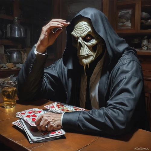 poker,chessmaster,dice poker,rotglühender poker,fortune teller,playing cards,sidious,fortuneteller,croupier,durak,play cards,playing card,card game,euchre,card games,suit of spades,chess player,chessman,grandmaster,the magician,Illustration,Paper based,Paper Based 02