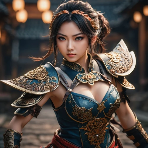 female warrior,yuanji,yuanpei,xixia,xiaohua,xiaoyan,chunli,xianwen,mongolian girl,diaochan,yangmei,warrior woman,kitana,tianxia,inner mongolian beauty,dianbai,mulan,xiaomei,qingyi,asian costume,Photography,General,Fantasy