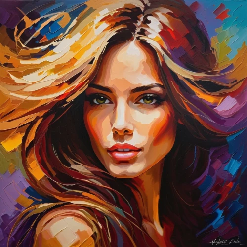 adnate,donsky,art painting,boho art,oil painting on canvas,girl portrait,boho art style,young woman,bocek,bohemian art,bunel,italian painter,pintura,peinture,woman face,oil painting,colorful background,woman portrait,romantic portrait,welin,Conceptual Art,Oil color,Oil Color 21