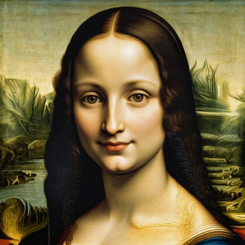 gioconda,monalisa,mona lisa,tretchikoff,perugino,mona,pinturicchio,bronzino,vinci,gioacchino,parmigianino,delatour,davinci,portrait of christi,lacerta,sfumato,bellissima,raffaello,portrait of a woman,tiziano,Art,Classical Oil Painting,Classical Oil Painting 03