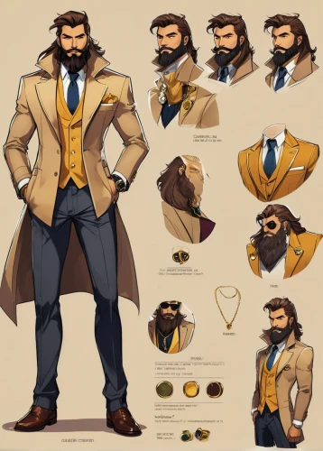 volstagg,norrington,blackwall,thorin,male character,scamander,bigby,hufflepuff,bohannon,brewmaster,wolverine,bushranger,barret,suit of spades,rayleigh,logan,alatriste,stoick,garen,sabretooth,Unique,Design,Character Design