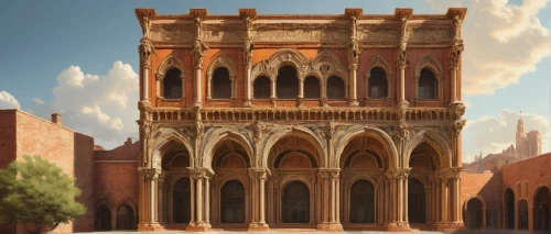 san galgano,deruta,terracotta,albi,elphi,ctesiphon,caravanserais,caravanserai,diocletian,theed,italy colosseum,belchite,andalus,romanesque,rome 2,umayyad palace,ruinas,coliseum,celsus library,verona,Art,Artistic Painting,Artistic Painting 48