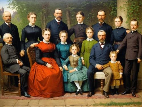 koevermans,group of people,the dawn family,heuvelmans,fleischmanns,barberry family,family group,parents with children,waldensians,july 1888,dingemans,families,estonians,anderssons,predecessors,genealogists,family photos,group photo,doukhobor,rothschilds,Art,Classical Oil Painting,Classical Oil Painting 42