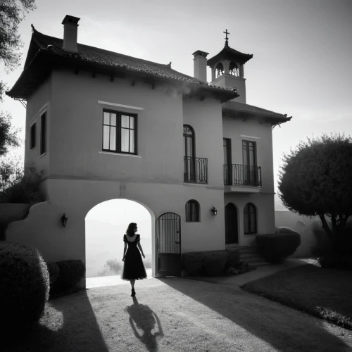 chateau margaux,marienbad,house silhouette,winery,doll's house,pleasantville,domaine,filoli,lalanne,monasterio,wine house,convento,wineries,beringer,deakins,carice,murnau,chateau,pauillac,montalto,Photography,Black and white photography,Black and White Photography 08