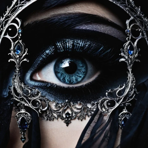 masquerade,venetian mask,masquerading,women's eyes,peacock eye,mascarade,mirror of souls,ashkali,the blue eye,ojos,veil,maschera,niqab,veils,the carnival of venice,masque,sclera,unmask,diamanda,veiled,Illustration,Realistic Fantasy,Realistic Fantasy 46