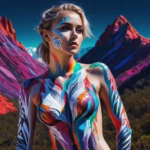 bodypaint,neon body painting,bodypainting,body painting,body art,danxia,tie dye,colorful,colori,multi color,multi colored,painted horse,painted,polychromed,colorama,colorful background,multi coloured,spray paint,spraypainted,artistic,Conceptual Art,Daily,Daily 21