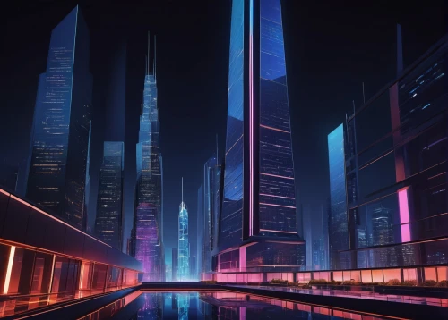 cybercity,futuristic landscape,metropolis,guangzhou,coruscant,cyberport,cityscape,futuristic,cybertown,futuristic architecture,fantasy city,shanghai,hypermodern,skyscrapers,megacorporations,makati,coruscating,areopolis,city at night,megacorporation,Art,Classical Oil Painting,Classical Oil Painting 15