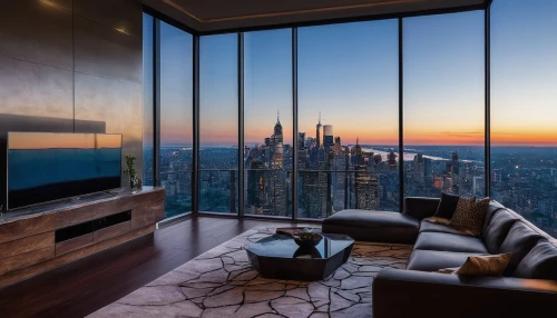 penthouses,glass wall,sky apartment,skyloft,highmark,manhattan,top of the rock,skyscapers,luxury suite,manhattan skyline,the observation deck,tishman,apartment lounge,skydeck,new york skyline,luxury property,great room,hearst,livingroom,cityview,Art,Artistic Painting,Artistic Painting 30