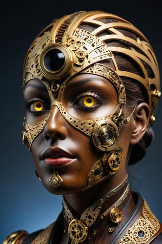 african art,african woman,gold mask,golden mask,african masks,afrofuturism,oenomaus,igboland,wodaabe,maliana,ancient egyptian girl,nubian,nubia,idara,african culture,nzinga,byanyima,popoola,olatunbosun,vodun,Photography,General,Realistic