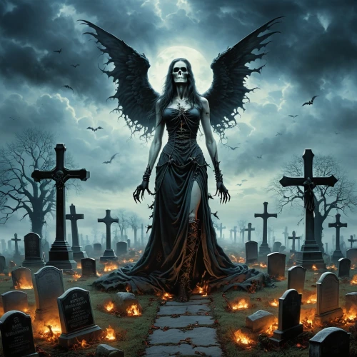 angel of death,dark angel,death angel,black angel,fallen angel,mourners,obituaries,graveside,cementerio,gothic woman,mourner,samhain,interment,funerary,graveyards,disinterment,burials,mouring,angels of the apocalypse,malefic,Conceptual Art,Fantasy,Fantasy 29