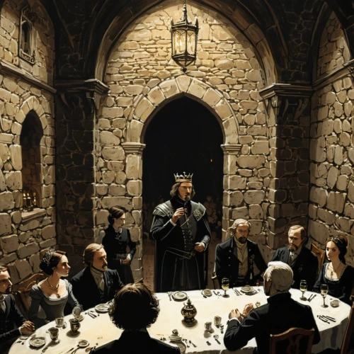 fellowship,nargothrond,council,dining room,volturi,communion,holy supper,banquets,the conference,holy communion,the dining board,lacedaemonians,refectory,serjeants,synod,rathskeller,seminarians,roundtable,honorary court,chess game,Illustration,Black and White,Black and White 02