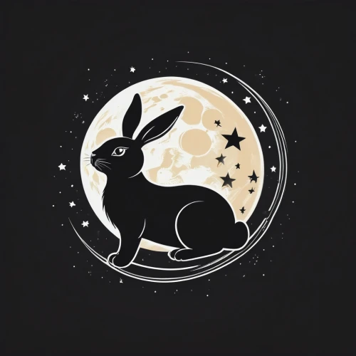 lepus,lapine,ostara,lagomorpha,moon and star background,lunar,starclan,eevee,imbolc,buni,capricorn,jack rabbit,zodiac sign gemini,zodiac sign libra,european rabbit,white rabbit,rabbit,vulpine,the zodiac sign taurus,horoscope taurus,Unique,Design,Logo Design
