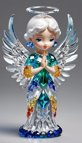 angel figure,glass yard ornament,christmas angel,baroque angel,cherubim,angel statue,christmas figure,archangel,glass ornament,paraiba,seraphim,crying angel,virgo,ice queen,angelman,3d figure,vintage angel,angel's tears,glass wings,angel wing,Unique,3D,3D Character