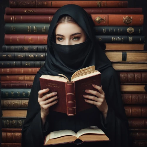 islamic girl,purdah,muslim woman,niqab,niqabs,abaya,burqa,women's novels,muslima,bibliophile,librarian,burkas,bibliographer,koran,hijab,lectura,hijaber,quran,burka,book wallpaper,Photography,Documentary Photography,Documentary Photography 30