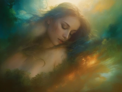 dreamscapes,fantasy portrait,mystical portrait of a girl,faery,faerie,ophelia,the sleeping rose,naiad,fantasy picture,dreamtime,amphitrite,seelie,fantasy art,indolent,girl lying on the grass,rusalka,mermaid background,dryad,melusine,sleeping rose,Conceptual Art,Fantasy,Fantasy 05