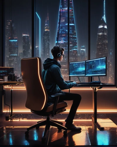 cybertrader,man with a computer,cybercity,cyberpunk,cybertown,cyberport,cybersquatters,cybernet,lexcorp,cyberian,cyberscene,modern office,amcorp,night administrator,computer room,cyberview,cyberpatrol,computerologist,computer workstation,cyberworld,Art,Artistic Painting,Artistic Painting 34