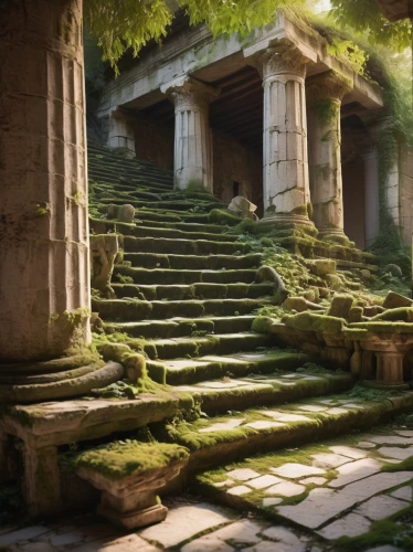ancient house,ancient buildings,labyrinthian,ancient city,ancient,artemis temple,ancients,ruins,the threshold of the house,ancient ruins,panagora,hall of the fallen,ancient building,moss landscape,the ancient world,stone stairs,threshhold,teahouse,biruta,stone palace,Photography,Fashion Photography,Fashion Photography 11