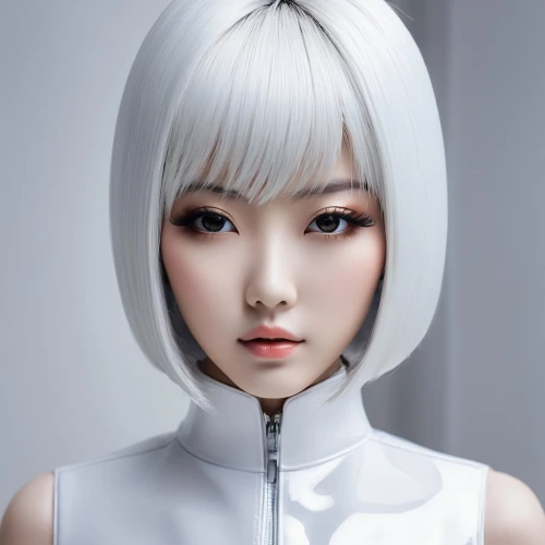 derivable,rei ayanami,japanese doll,doll's facial features,white lady,fashion doll,artist doll,kula,virtua,white color,jiarui,gradient mesh,humanoid,the japanese doll,designer dolls,gynoid,simulated,white fur hat,xiaolu,female doll,Photography,Artistic Photography,Artistic Photography 06