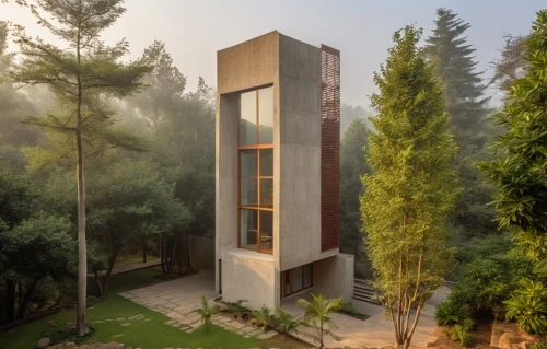 forest house,house in the forest,corten steel,zumthor,modern architecture,modern house,ranikhet,cube house,cubic house,forest chapel,dunes house,timber house,kasauli,residential house,bhawan,frame house,bohlin,adjaye,kundig,private house,Photography,General,Realistic