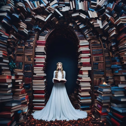 bibliophile,bookish,book wallpaper,storybook,bookworm,little girl reading,open book,book wall,conceptual photography,lectura,books,storybooks,llibre,miniaturist,fairytales,bibliophiles,spiral book,bookworms,bibliotheque,turn the page,Photography,Artistic Photography,Artistic Photography 12