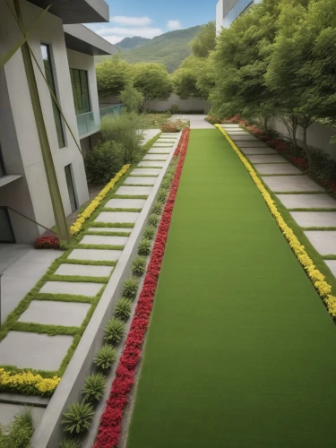 artificial grass,feng shui golf course,golf lawn,landscaped,green lawn,landscape design sydney,landscape designers sydney,golf hotel,garden design sydney,fieldturf,flowerbeds,landscaping,residencial,3d rendering,turf roof,renderings,green garden,grass roof,grass golf ball,golf resort,Photography,General,Realistic