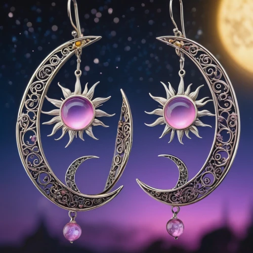 lunar phases,jewelry florets,earrings,moon and star,moon phases,stars and moon,earings,moon and star background,crescent moon,earring,moon phase,jewelries,filigree,sun and moon,saturnrings,princess' earring,pendentives,chaumet,jewellery,gift of jewelry,Photography,General,Fantasy