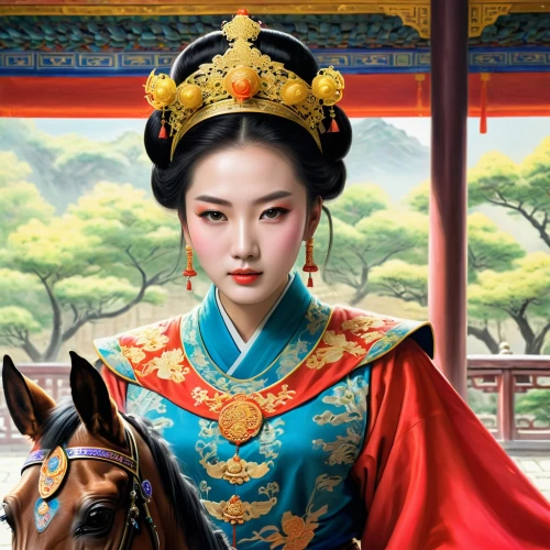 oriental princess,sanxia,daiyu,goryeo,inner mongolian beauty,yi sun sin,dongbuyeo,yunxia,jingqian,joseon,oriental painting,xiaojin,qianfei,khenin,hanfu,concubine,dongyin,qimin,hanseong,wulin,Conceptual Art,Daily,Daily 28