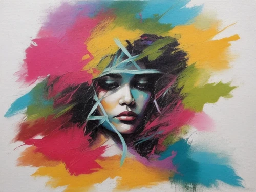 nielly,cmyk,chevrier,oil painting on canvas,pacitti,spraypainted,elektra,emic,gouache,color pencil,artist color,watercolor pencils,graffiti art,spray paint,coloured pencils,watercolour paint,rankin,pintura,seni,watercolor painting,Illustration,Paper based,Paper Based 06