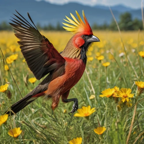 colorful birds,flamencos,light red macaw,red cardinal,beautiful bird,crimson rosella,crimson finch,red bird,red headed finch,nature bird,red finch,honeycreepers,northern cardinal,scarlet macaw,wild bird,bird flower,spring bird,exotic bird,flowerpeckers,golden pheasant,Photography,General,Realistic