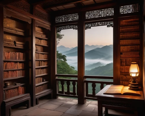 wudang,book wallpaper,reading room,japanese-style room,study room,bookshelves,wenchuan,teahouse,alishan,alcove,book wall,bookcase,bookcases,yunnan,old library,xiangshan,bibliophile,bookish,windows wallpaper,open book,Art,Artistic Painting,Artistic Painting 28