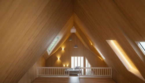 attic,wooden beams,wooden roof,velux,wood structure,vaulted ceiling,daylighting,hejduk,associati,wooden stairs,bamboo curtain,timber house,plywood,wooden sauna,wigwam,woodfill,loftily,archidaily,wooden construction,ceilinged,Photography,General,Realistic