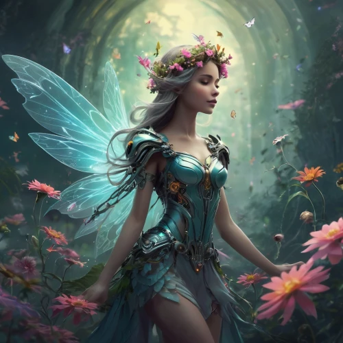faerie,faery,flower fairy,fairie,garden fairy,fairy queen,fairy,rosa 'the fairy,little girl fairy,rosa ' the fairy,butterfly background,fairies aloft,faires,fairy world,dryad,fae,fantasy art,fantasy picture,fairy forest,fairies,Conceptual Art,Fantasy,Fantasy 02