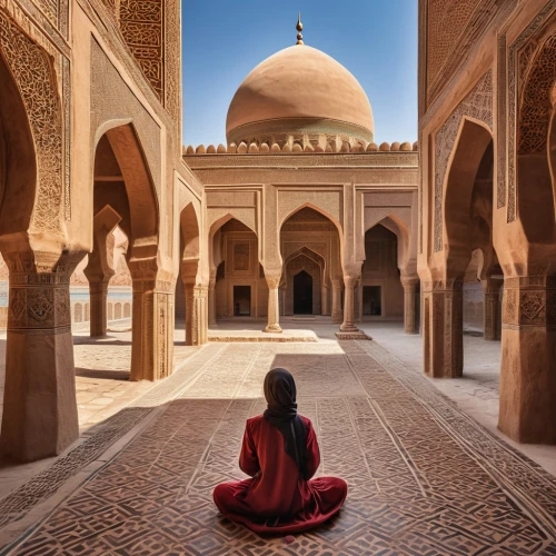 woman praying,meknes,marocco,maroc,marrakesh,morocco,girl praying,king abdullah i mosque,marocchi,islamic architectural,islamic girl,mihrab,shahi mosque,praying woman,mosques,mauritanian,ghardaia,morroco,the hassan ii mosque,mohammadzai