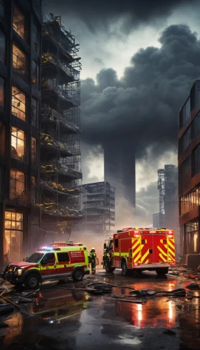 paramedics,first responders,responders,rescue workers,ambulances,prehospital,rosenbauer,dystopian,rescue service,mancunian,firefighters,paramedicine,dcfems,emergency ambulance,rescue operation,ambulance,patrol cars,apocalyptic,gcpd,emt,Illustration,Abstract Fantasy,Abstract Fantasy 15