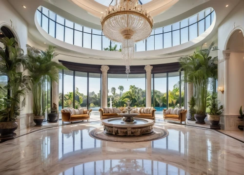 luxury home interior,hotel lobby,lobby,luxury hotel,gaylord palms hotel,conservatory,marble palace,grand floridian,opulently,palatial,luxury property,the palm,opulent,royal palms,cochere,beverly hills hotel,wintergarden,poshest,luxury bathroom,foyer,Illustration,Retro,Retro 20