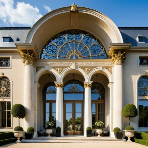 orangery,palladianism,mansion,orangerie,domaine,palatial,rosecliff,nemacolin,luxury home,luxury property,mansions,chateau,conservatory,cochere,neoclassical,french windows,palladian,belvedere,marble palace,ritzau,Photography,General,Realistic
