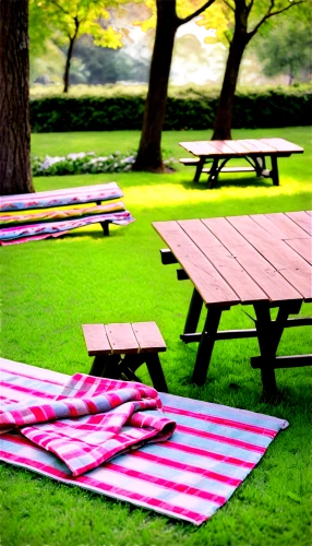 picnic table,picnic,picnicking,picnic basket,picnics,barbecue area,picnickers,picnicked,biergarten,green lawn,patios,deckchairs,outdoor table and chairs,beer garden,tablecloths,patio,outdoor dining,golf lawn,lawn,benches,Illustration,Japanese style,Japanese Style 05