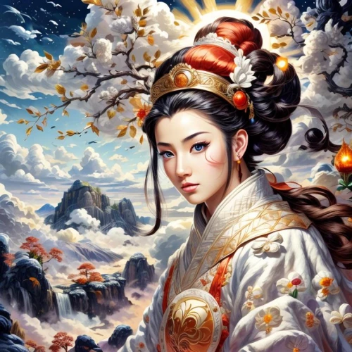 jianyin,diaochan,oiran,kuanyin,guanyin,geisha,geiko,rongfeng,geisha girl,kunqu,sanxia,oriental princess,yi sun sin,yuanpei,maiko,xiaofei,kazumi,yunxia,qingyi,oriental painting