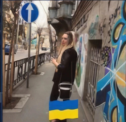 austra,ukrainka,laneways,i love ukraine,ukrainian,laneway,ukranian,street fashion,nihang,ukrainska,boulevards,yellow and blue,ukrainians,city ​​portrait,fashion street,ruelle,grazia,street shot,graffitti,photosynth