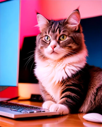 telework,catchallmails,cat on a blue background,teleworking,cat image,imac,copycatting,desk top,cat and mouse,desktops,mashable,freelancing,pink background,cybersquatter,webmaster,wireless mouse,telecommuting,funny cat,photo editing,work at home,Art,Artistic Painting,Artistic Painting 42