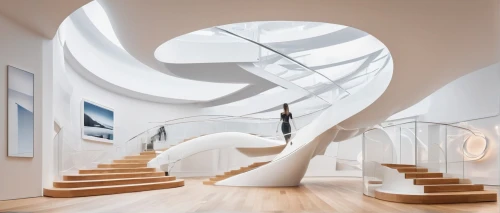 winding staircase,spiral staircase,futuristic art museum,staircase,circular staircase,spiral stairs,outside staircase,art gallery,staircases,winding steps,naum,spiral art,gallery,stairwell,guggenheim museum,stair,stairway,stairs to heaven,helix,stairways,Photography,Fashion Photography,Fashion Photography 03