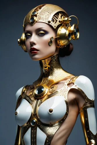 gold mask,gold paint stroke,golden mask,cuirasses,ancient egyptian girl,cuirass,gold lacquer,breastplate,derivable,gold jewelry,estess,cybergold,breastplates,gynoid,golden crown,armlets,goldtron,gilded,gold paint strokes,gold colored,Photography,General,Realistic
