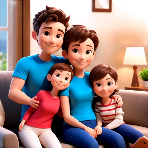 cute cartoon image,superfamilies,happy family,superfamily,parents with children,international family day,harmonious family,the dawn family,aile,livingstons,families,stepfamily,family life,cute cartoon character,family care,johnstons,ohana,violet family,magnolia family,a family harmony,Unique,3D,3D Character