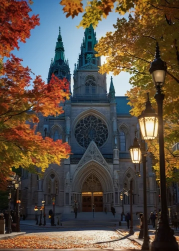 quebec,luxeuil,collegiate basilica,notre dame,montreal,cathedral,notredame,outaouais,nidaros cathedral,golden autumn,quebecois,syracuse,mtl,garrison,bergen,haunted cathedral,faneuil,villanova,stockholm,notre dame de sénanque,Art,Artistic Painting,Artistic Painting 24