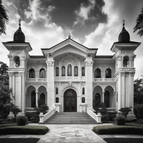 silliman,nunciature,bolkiah,istana,darussalam,patriarchate,seminaries,collegiate basilica,convent,orphanage,rajbari,grand master's palace,angelicum,house of prayer,supreme administrative court,western architecture,alsammarae,dolmabahce,archdiocese,santuario,Photography,Black and white photography,Black and White Photography 08