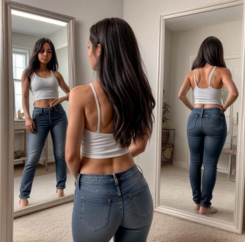 jeans,mirror,denim jeans,denims,high jeans,high waist jeans,in the mirror,jeans background,aliyah,waists,gabi,denim,outside mirror,jeanswear,zaira,siana,levis,mirror reflection,malu,neha