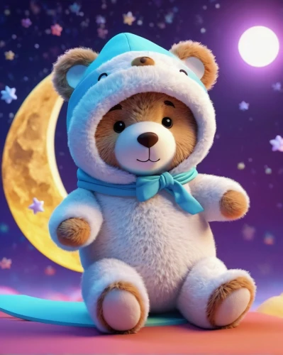 3d teddy,plush bear,cute bear,bear teddy,scandia bear,teddy bear,teddybear,bebearia,teddy teddy bear,teddy bear crying,moon and star background,bearishness,cute cartoon character,tkuma,pudsey,kawaii panda,kuma,bluebear,tedd,dolbear,Unique,3D,3D Character