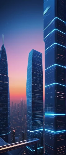guangzhou,shanghai,shangai,cybercity,tianjin,megacorporations,shenzen,chongqing,skyscrapers,megacorporation,city skyline,futuristic landscape,lujiazui,shenzhen,nanjing,coruscant,ctbuh,skyline,blue hour,chengdu,Illustration,Abstract Fantasy,Abstract Fantasy 17