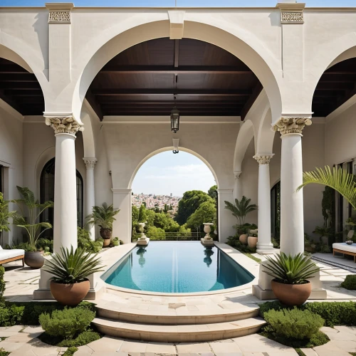 masseria,pool house,amanresorts,palmilla,holiday villa,luxury property,hacienda,mustique,outdoor pool,bendemeer estates,luxury home,pergola,courtyard,mansion,mansions,stucco ceiling,rosecliff,moroccan pattern,luxury home interior,swimming pool,Photography,General,Realistic